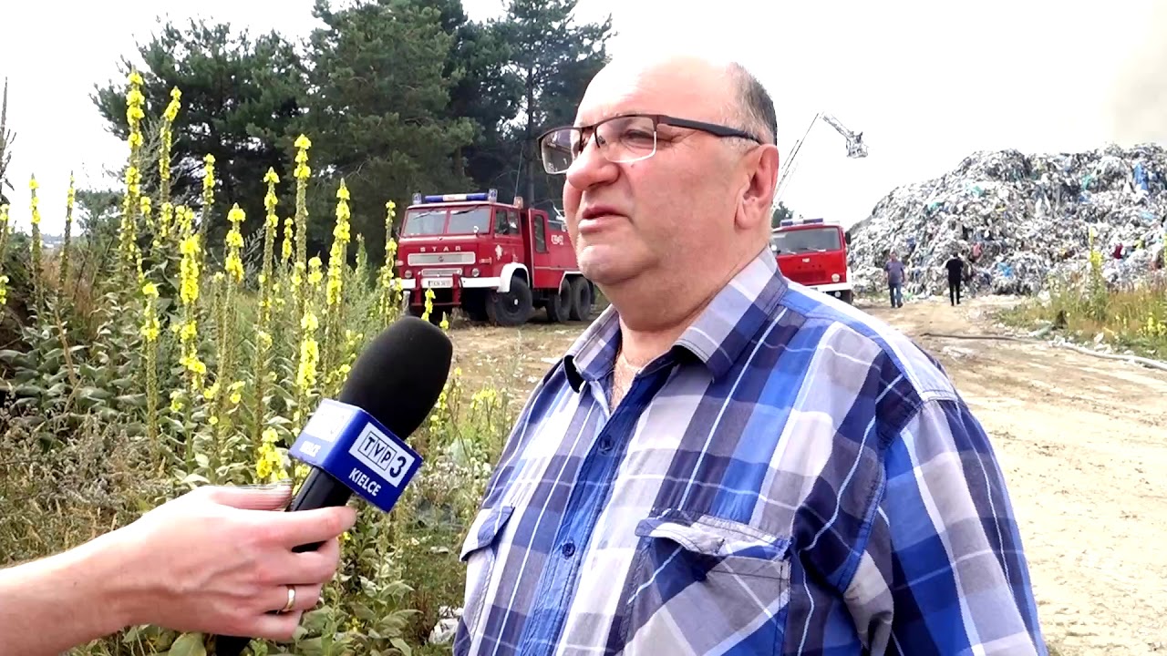 Pożar wysypiska w gminie Fałk&oacute;w