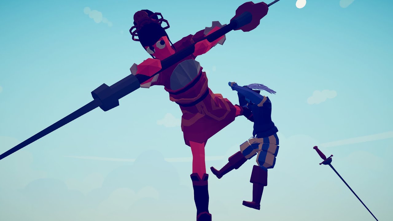 TABS | Lady Red Jade Vs Fencer!! | Crazy Fight!!! |