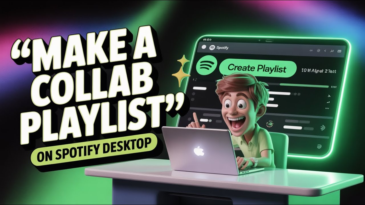 How to Make a Collaborative Playlist on Spotify Desktop/PC or Laptop
