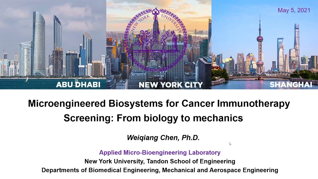 Microengineered Biosystems for Cancer Immunotherapy Screening: From biology to mechanics