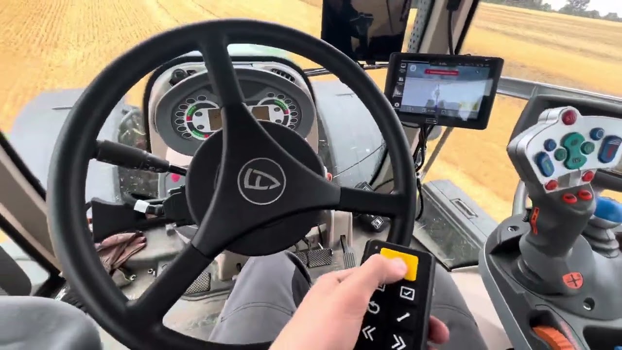 Stoppelsturz mit FJDynamic AT2 und Fendt924 mit Amazone Catros #V4