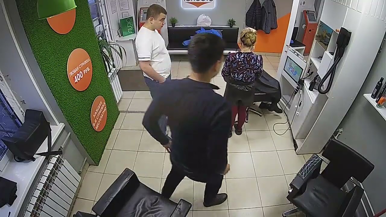 buzz cut girl