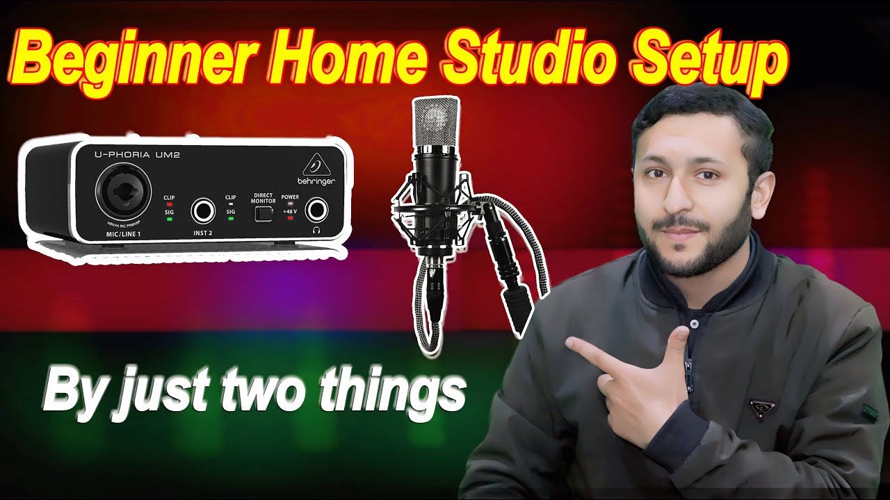 How to Setup a Home Studio for Beginners | Beginner Home Studio Setup