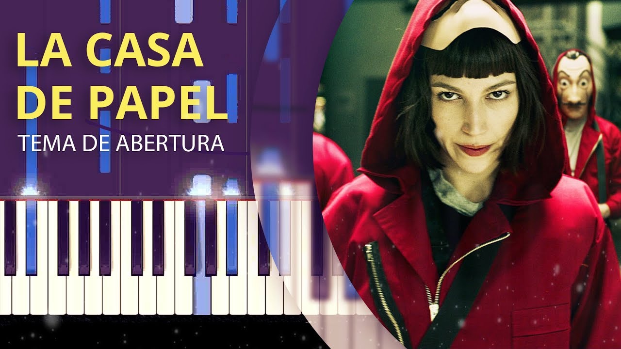 Como Tocar Tema de Abertura de La Casa de Papel no Piano | Toque suas Músicas Preferidas