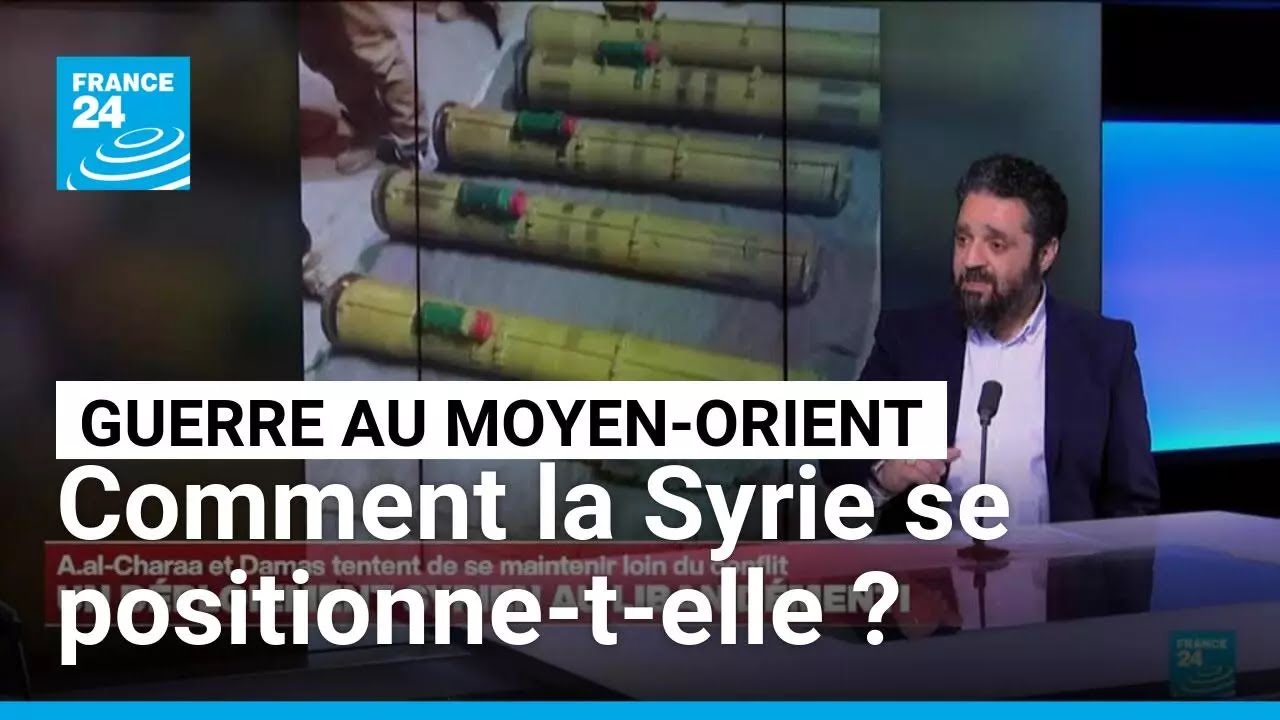 Comment la Syrie se positionne-t-elle par rapport à la guerre au Moyen-Orient ? • FRANCE 24
