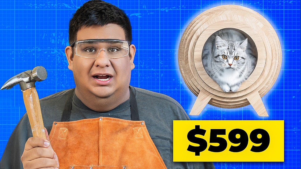 I Built Overpriced Cat Furniture I Can't Afford.