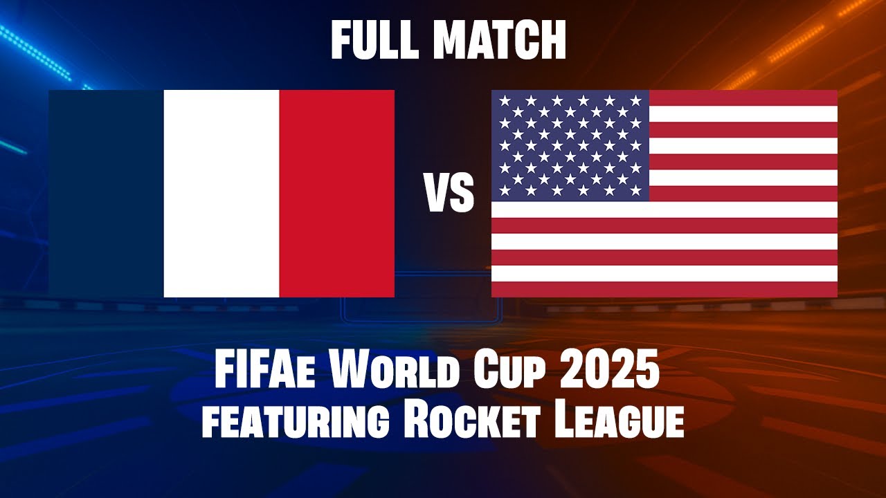 [NO COMMENTARY] France vs USA | Semifinal | FIFAe World Cup 2025 featuring Rocket