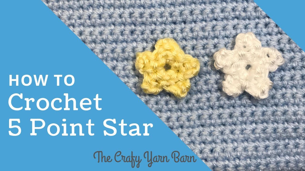 How to Crochet a Small Star - Beginner Level