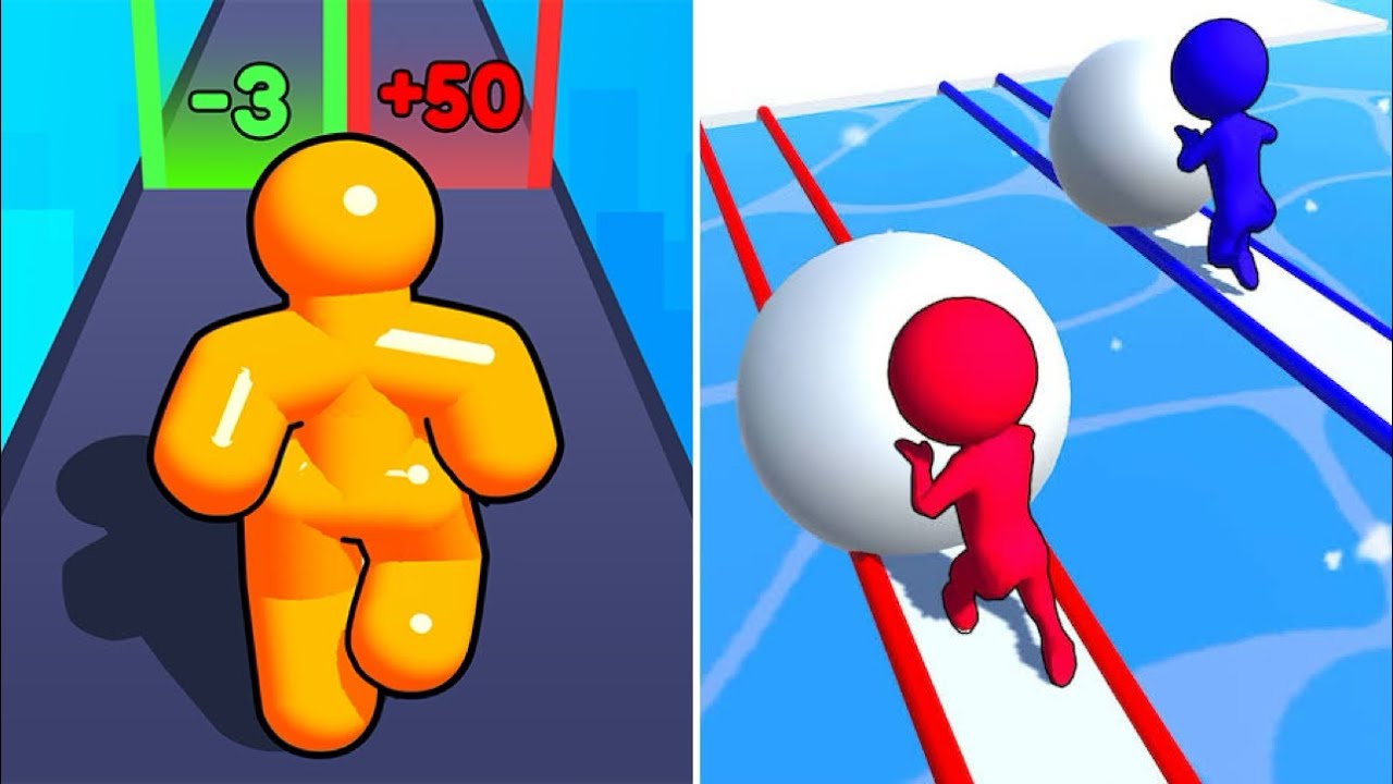 Tall Man Run 🆚 Snow Race Max Levels Walkthrough Android IOS Big Update Gameplay NR11
