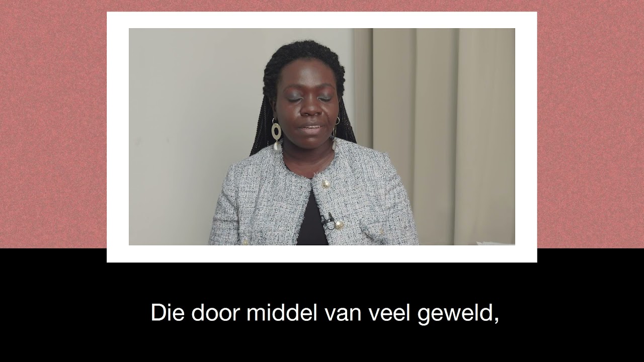 Wat is roofkunst? Nozizwe Dube legt uit