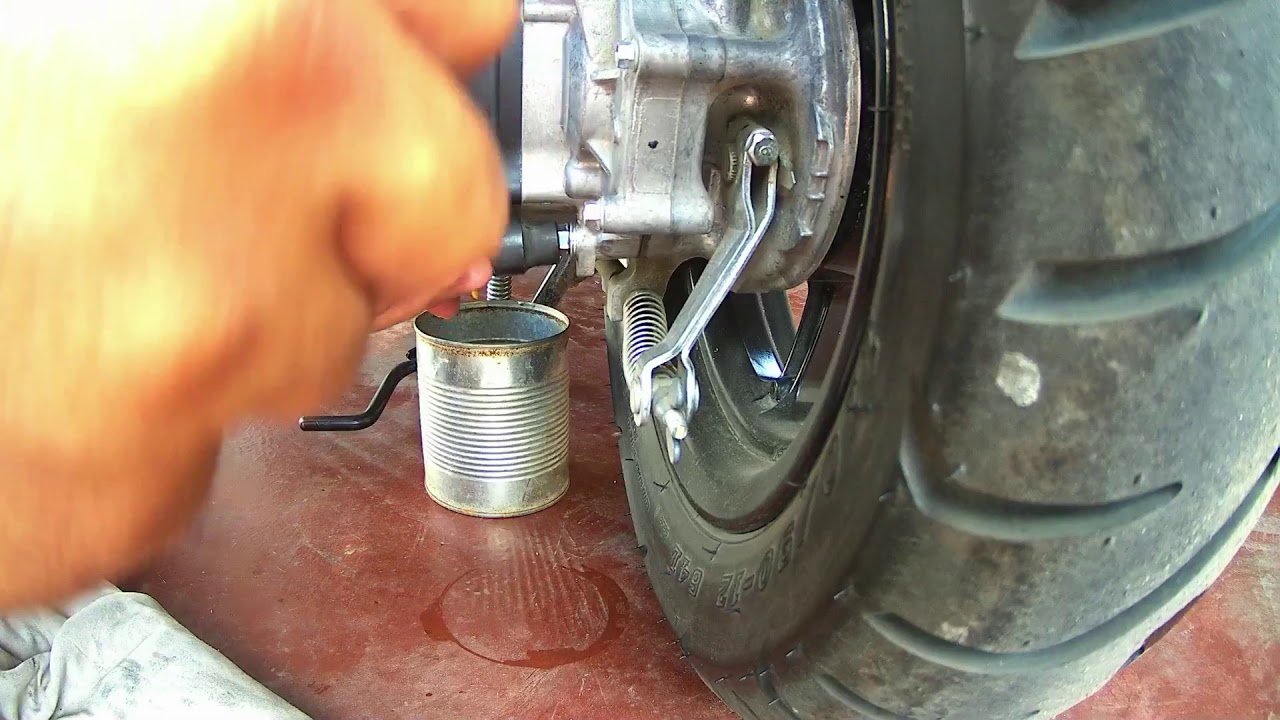 MIO GRAVIS | 2nd change gear oil with intermission..
