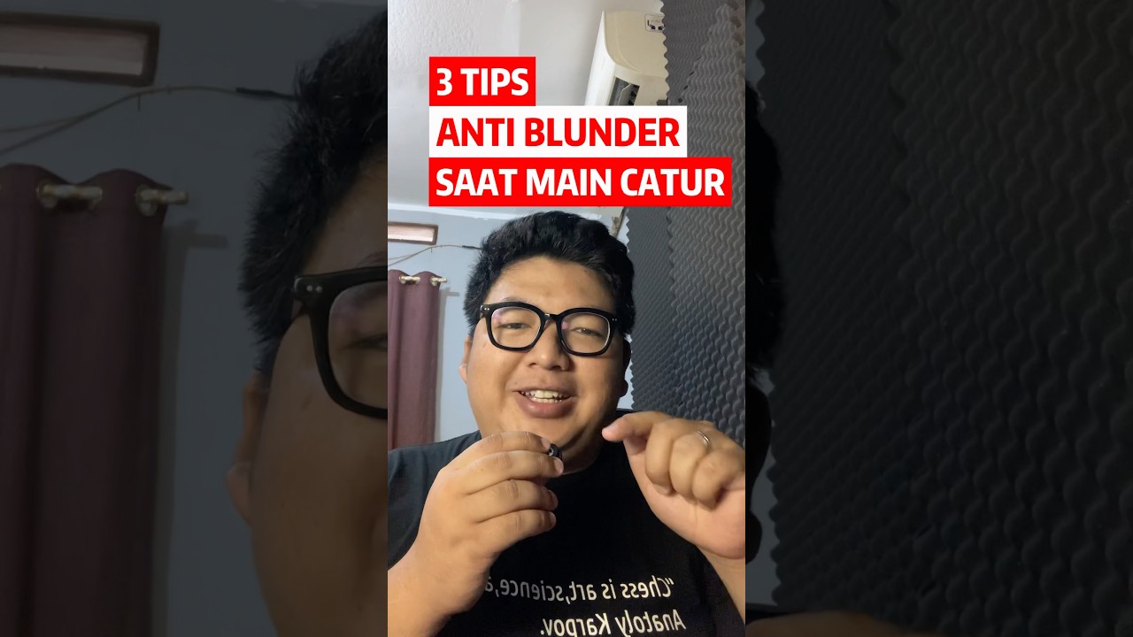 Sering blunder? Ini 3 tips anti blunder saat main catur‼️ #shorts #chess #catur #tips #tricks