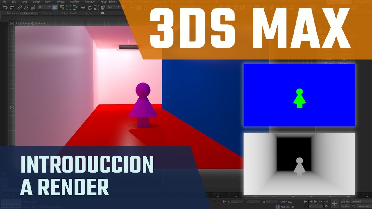 3DS Max | Introducción a Render  [Tutorial]