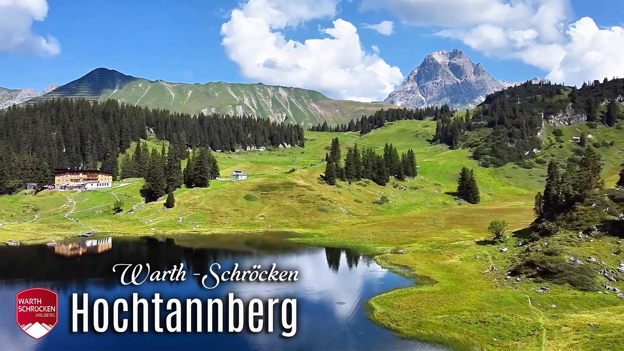 Wandern im Bregenzerwald | Drohnenflug über die Alpen | 4K