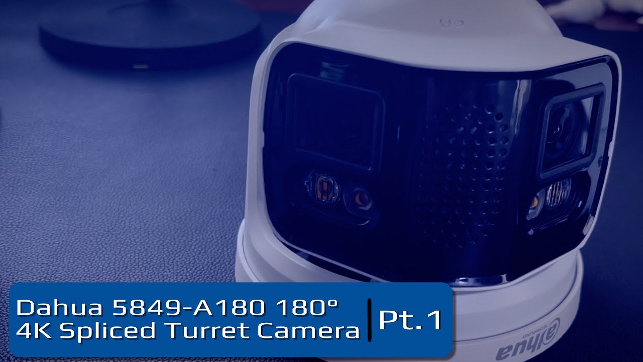 Dahua DH-IPC-PDW5849 A180 E2 / IPC-Color4K-T180 Turret Camera Review   - Daytime Test