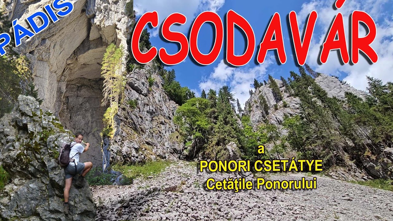 Pádisi túrák: Csodavár azaz a Ponori Csetátye / Cetăţile Ponorului (Padis/Apuseni)