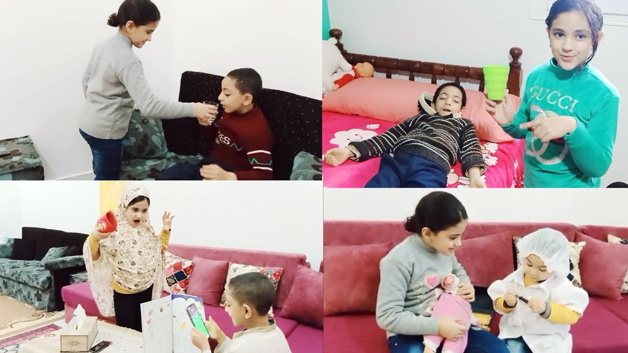 جميع اسكتشات حبيبه واخواتها الجزء الرابع_يوميات عائله حبيبهHabiba