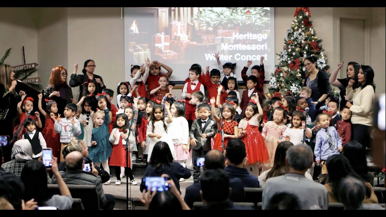 Heritage Montessori Winter Concert 2025 | Kids Concerts English/French