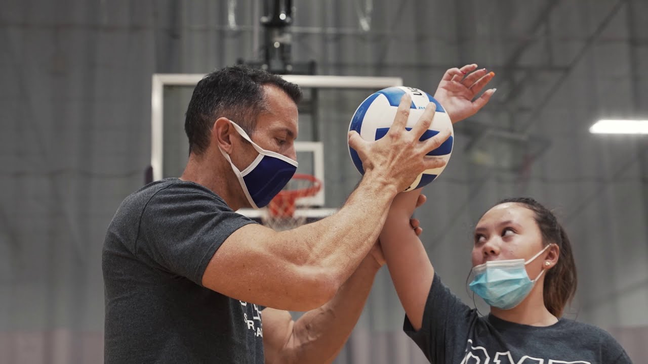 DME Volleyball Coach Chris ( Former Olympic Player) Tells US What It Takes For The Next Level!