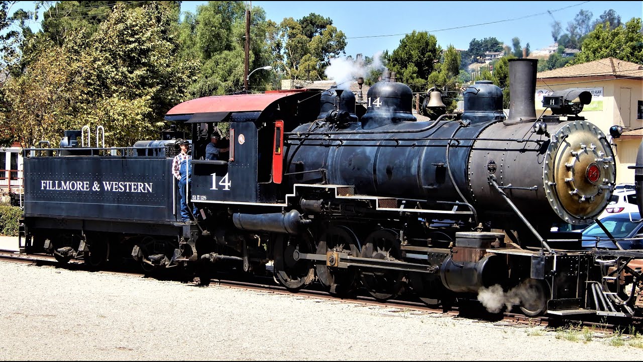 Steam Locomotive #14 Fillmore & Western Labor Day Weekend