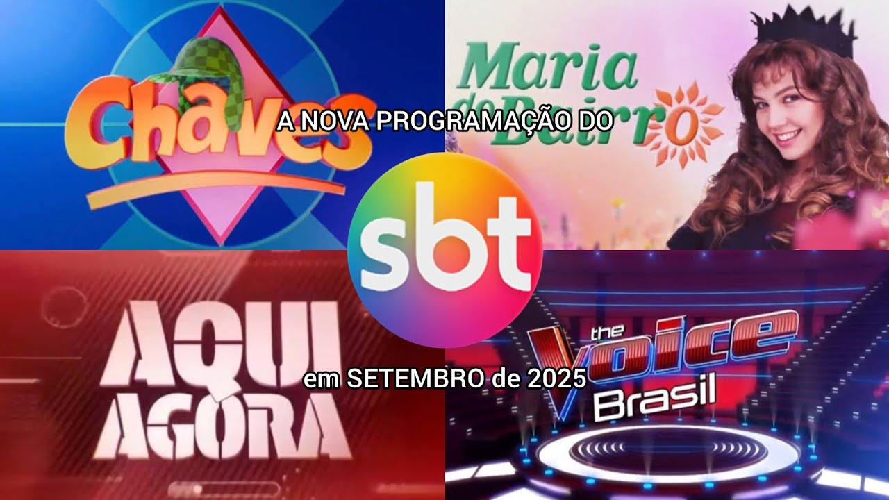 Nova Programação do SBT em setembro 2025 (SIMULAÇÃO) #quemprocuraachaaqui #sbt41anos