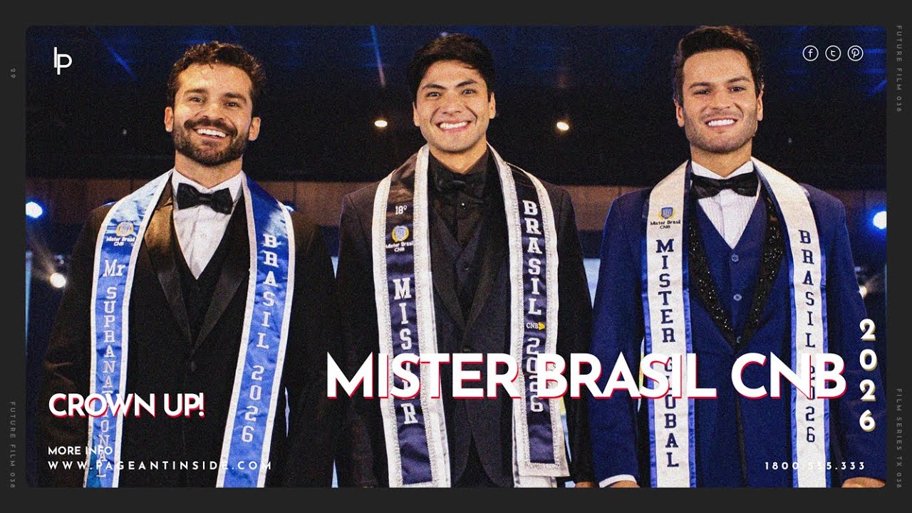 CROWN UP! | MISTER BRASIL CNB  2026| EDUARDO CASTILLO