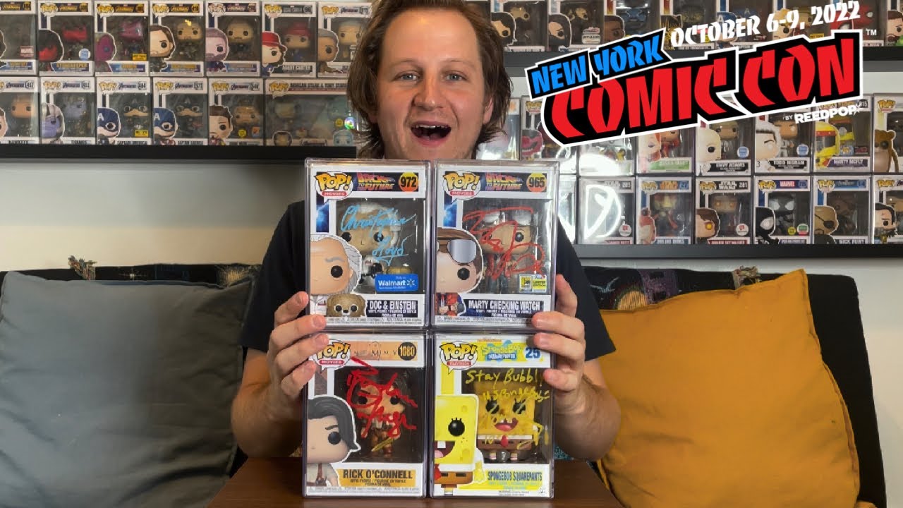 We Got These Funko Pops Autographed During NYCC 2022!