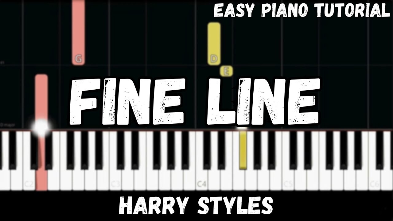 Harry Styles - Fine Line (Easy Piano Tutorial)