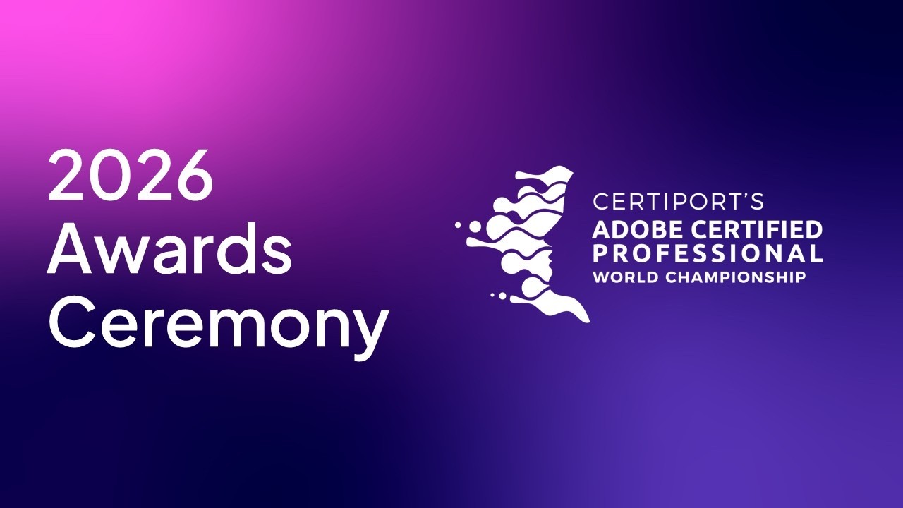 Certiport's Adobe Certified Professional World Championship awards ceremony