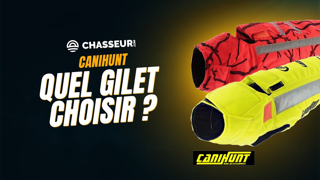 QUEL GILET CANIHUNT CHOISIR ? Pour son chien de chasse