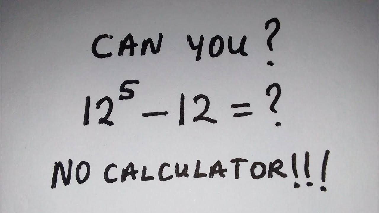 Havard university interview math tricks