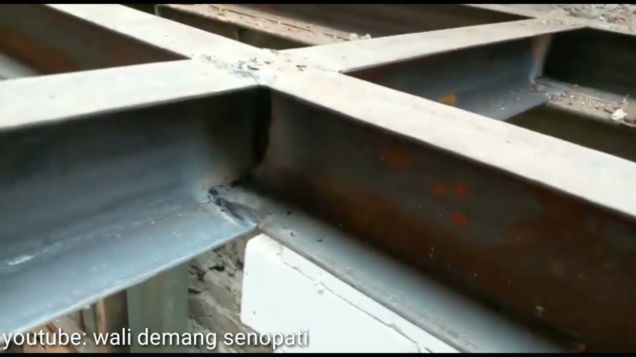 Rangka Kalsifloor / GRC Superpanel dari Besi UNP