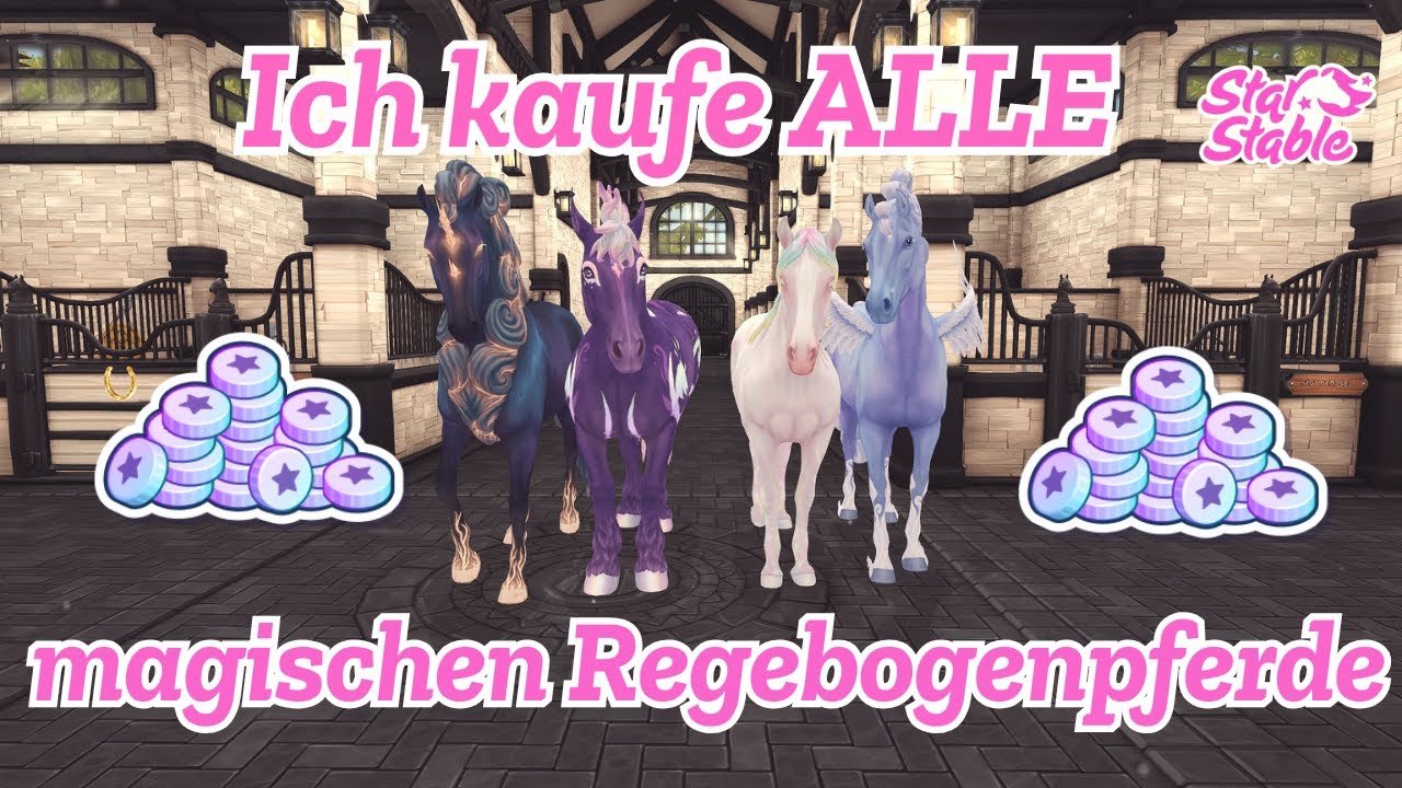 SSO 🐴Ich kaufe ALLE magischen Regenbogenpferde