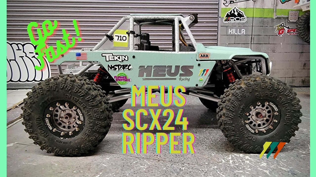 MEUS SCX24 Ripper Ultimate Build Setup