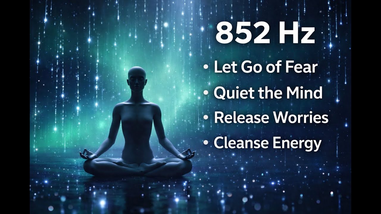 CLEAR THE CHAOS • 852 Hz Reset Your Energy & Calm Your Nervous System