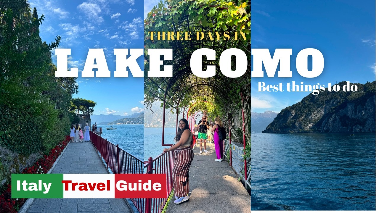 Lake Como Travel Guide | Bellagio, Varenna, Menaggio & Bellanno in 3 Days | Italy Travel Vlog 2026