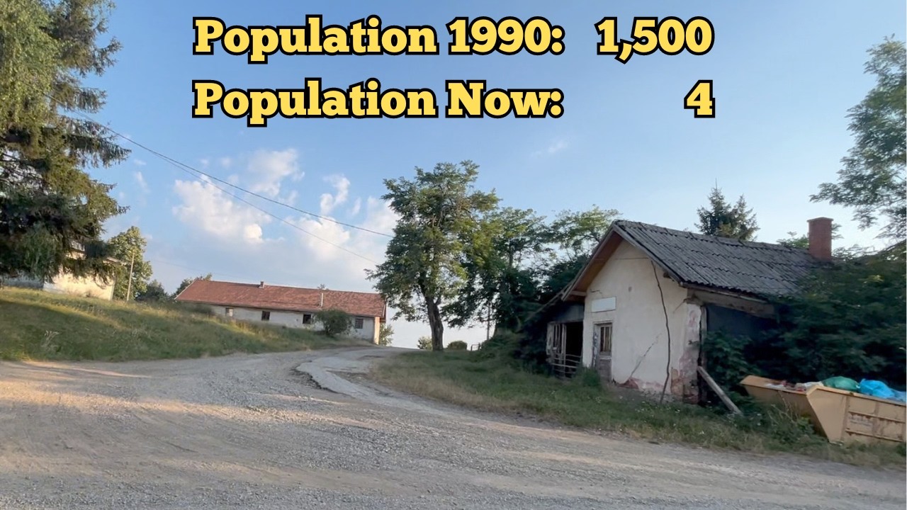 Исследуя заброшенную боснийскую деревню 🇧🇦