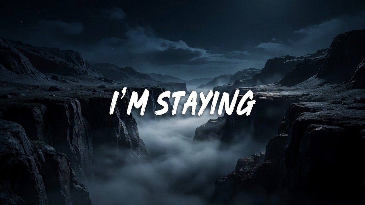 I’M STAYING 💛 Even When It’s Hard | Emotional Love Song (Lyrics)