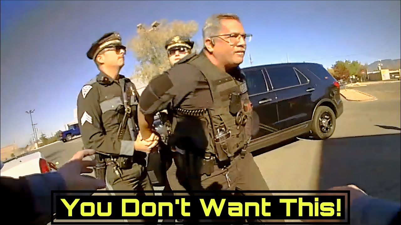 Fake Cop Pulls Over Real Cop | Doesn’t End Well!