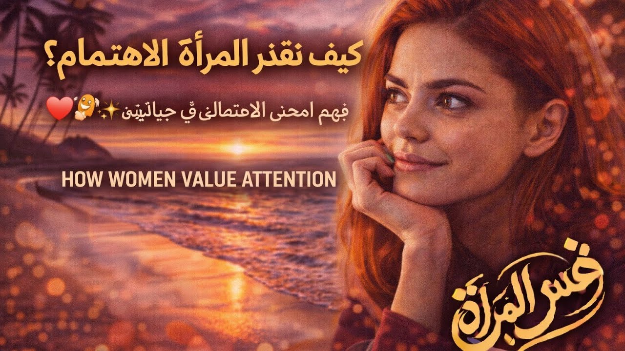 كيف تُقدّر المرأة الاهتمام؟ 💖 | السر النفسي وراء احتياجاتها العاطفية 🧠✨
