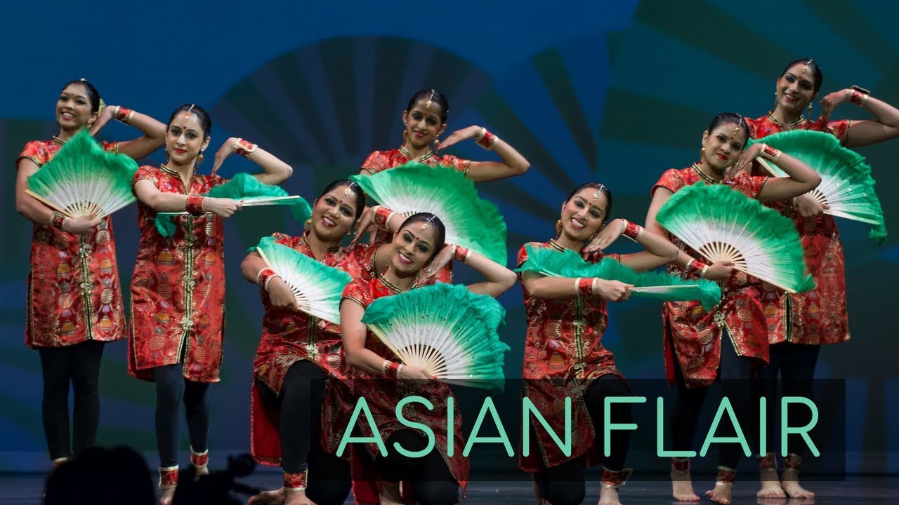 Asian Flair | Bharatanatyam Fusion | Kruti Dance Academy