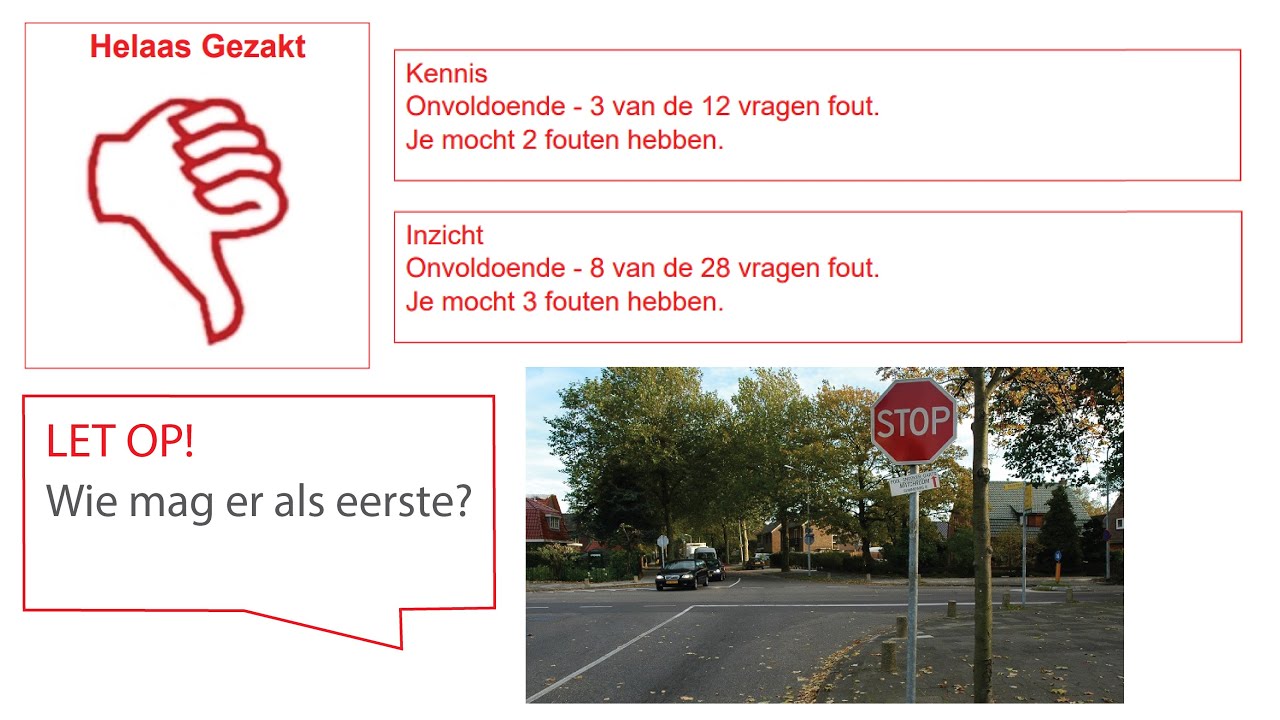 Auto theorie examen juli 2023
