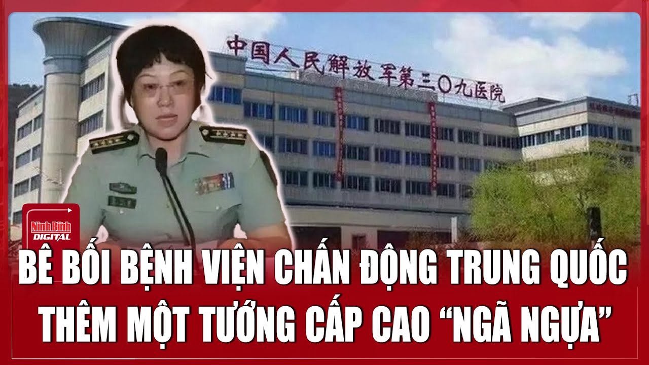 Thêm một tướng Trung Quốc “ngã ngựa” vì ‘rút ruột’ công trình bệnh viện | Ninh Bình Digital