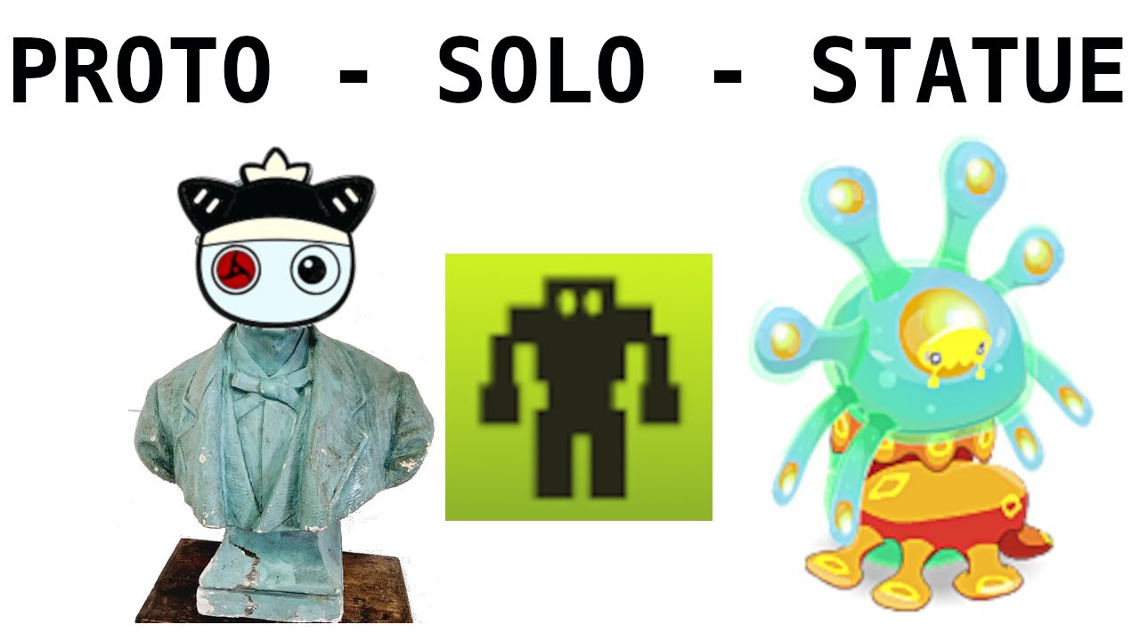 Protozorreur solo statue en eliotrope