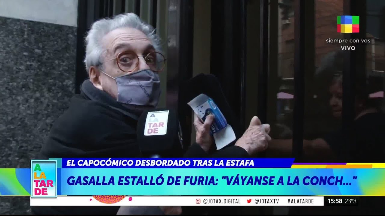 El ENOJO de ANTONIO GASALLA con el equipo de #ALaTarde: 