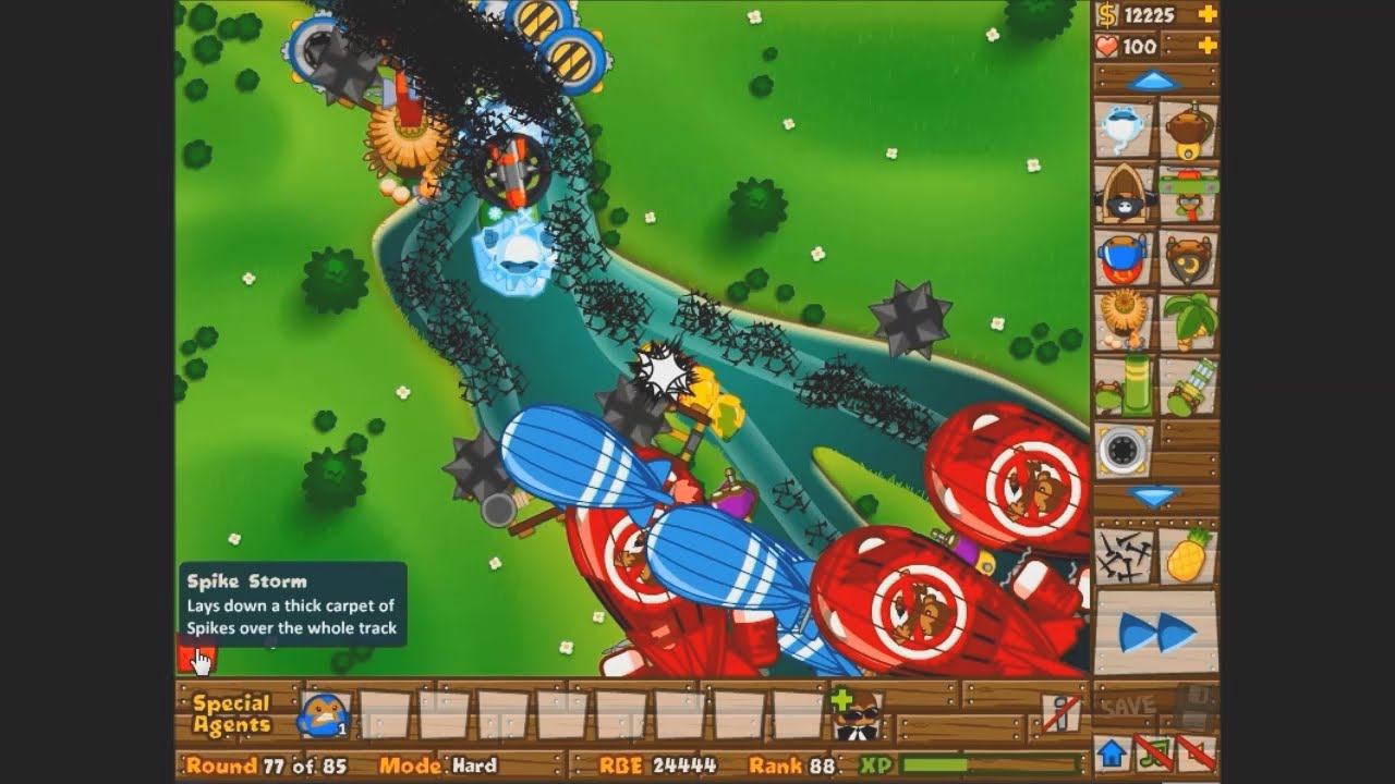 BTD5 Strategy Collection #5 : Spike Storm (Reversed Downstream Hard NAPSFRILLS)