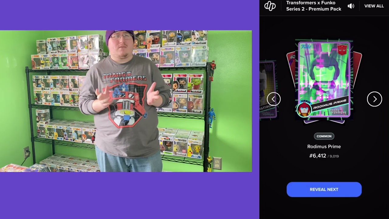 Transformers NFT Funko Card Packs Unboxing!