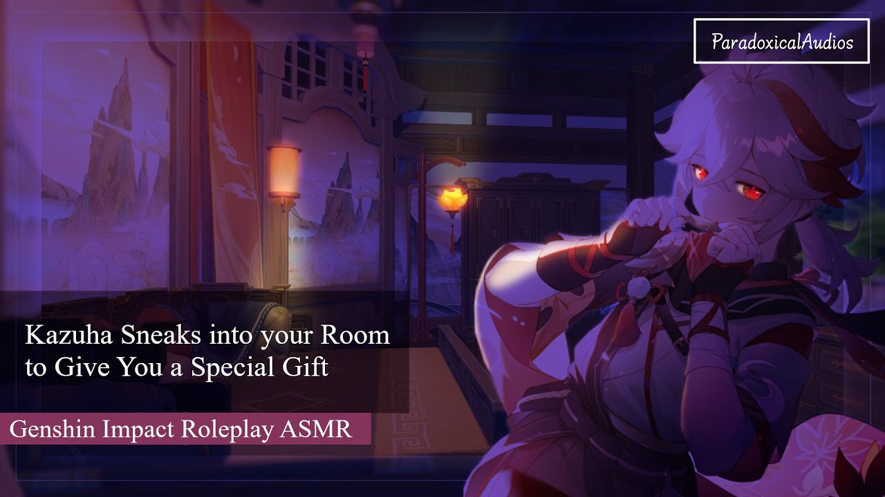Late Night Encounter | He Sneaks Into Your Room? | Genshin Impact | Kazuha x Listener | ASMR