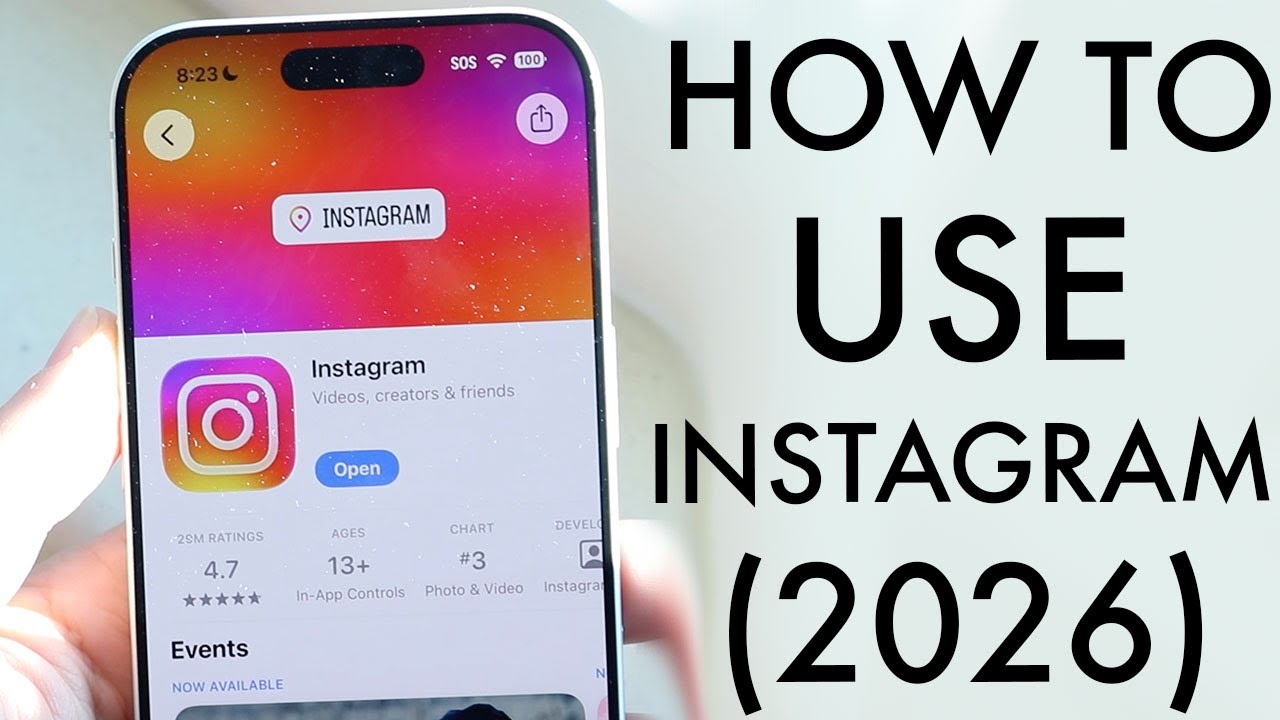 How To Use Instagram! Beginners Guide (2026)