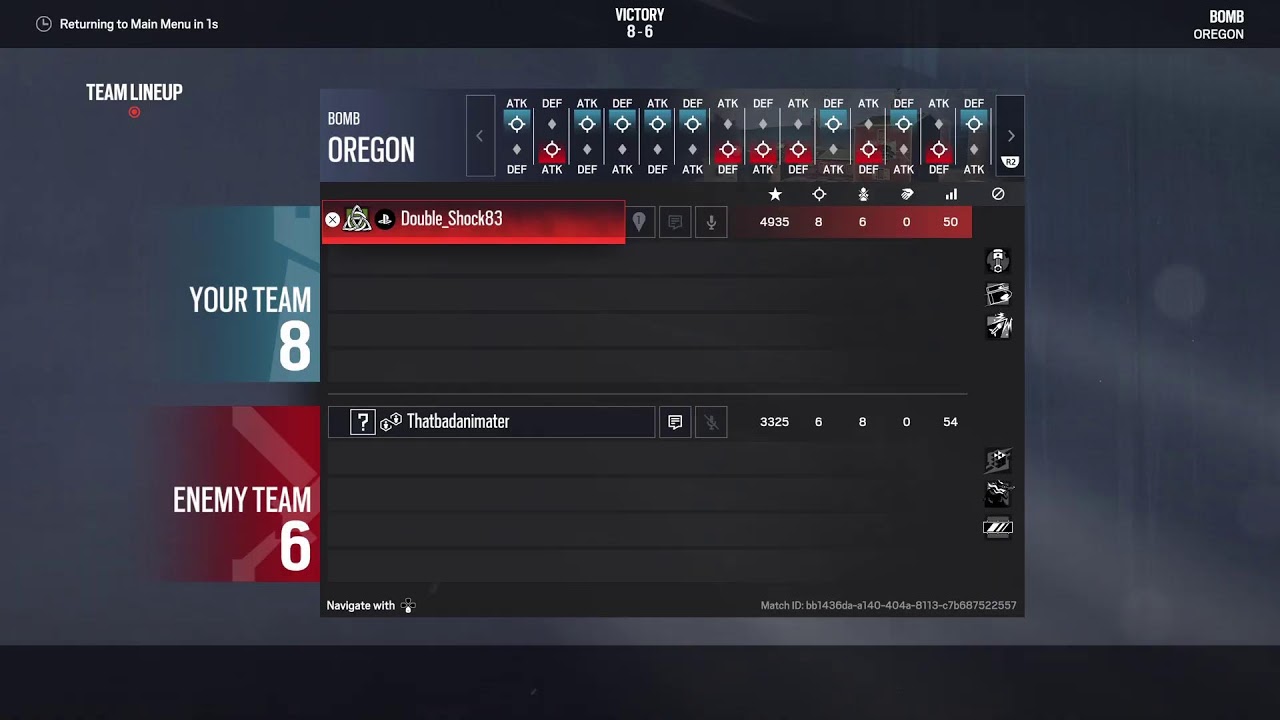 R6 1v1 bebl webl